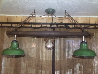 antique farm lights