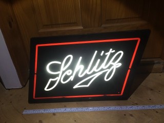 Vintage Schlitz Light Sign