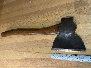 Antique Vintage Hewing Axe