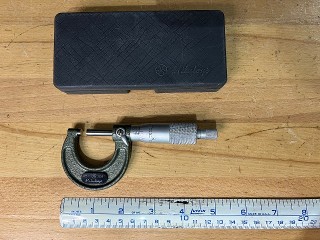 Mitutoyo micrometer