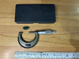 Mitutoyo micrometer