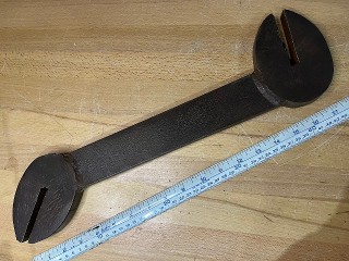 Massive Homemade Steel Wrench