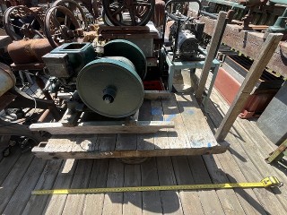 Small Antique Factory Cart