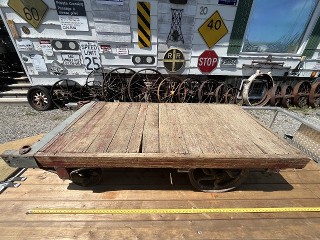 Antique Factory Cart