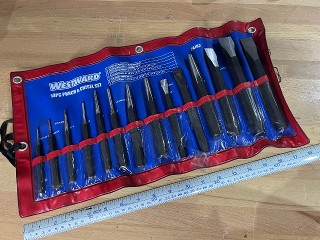 Westward 14 piece Punch and Chisel set 2AJB2