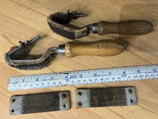 Leather Roughing tools with pads