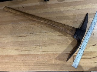 Vintage small mattock pick