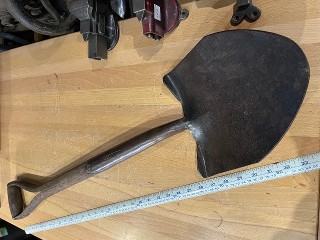 Antique heavy duty Bull Dog Shovel