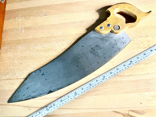 E.C. Atkins & Co. flooring saw number 100