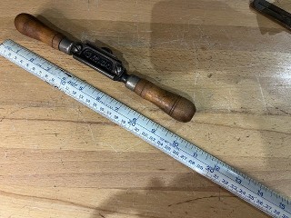 Antique Cincinnati Tool Co. cigar round spokeshave Antique Cincinnati Tool Co. cigar round spokeshave