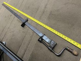 Vintage Cincinnati Tool Company (CTC) 48-inch Bar Clamp Vintage Cincinnati Tool Company (CTC) 48-inch Bar Clamp